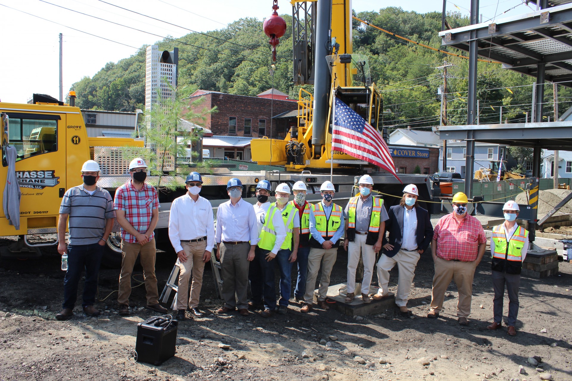 Jewett Construction Celebrates Celebrates Construction Milestone in Vermont